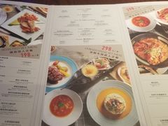 菜单-斯比特花园西餐厅(东方商厦店)