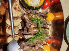 招牌原始秘烤羊排-丝路金桃·新疆菜(徐汇店)