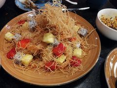 金丝沙拉虾-华豫川酒家(大卫城店)