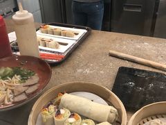 中餐厅的菜品展示区-佛罗伦萨中央市场