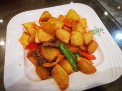 炸土豆块-清真益鑫羊肉手抓馆(南大街店)