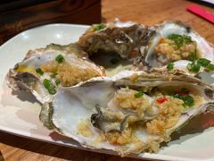 生蚝-路边摊小炉子烧烤