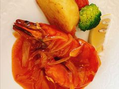 煎西班牙伊比利亚黑猪肉-莫斯科餐厅