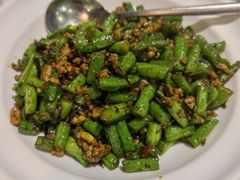 榄菜肉末四季豆-熠盛粤味·顺德桑拿鸡(永康路店)