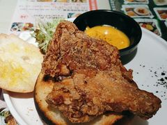 芝士三多鸡腿焗保龄球-阿飛冰室(下沙店)