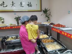 自助取餐区-谦和素食自助餐(云峰花园店)