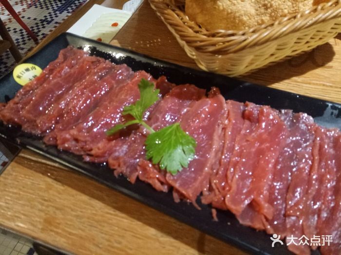 牛员外鲜牛肉火锅(长安店)爽口嫩牛图片 - 第1张