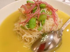 鸡汤茭白丝-玫瑰厅上海菜(兴国路店)