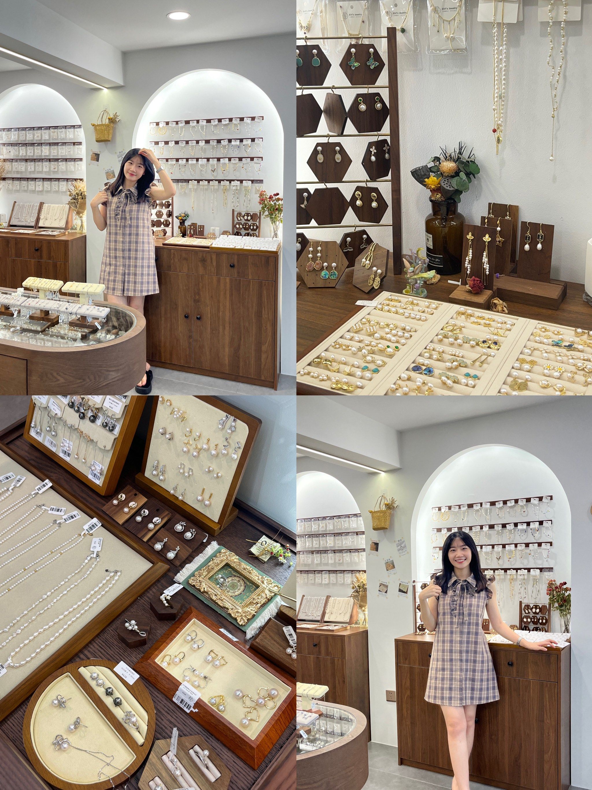 是女孩子进去都会出不来的珍珠饰品店!