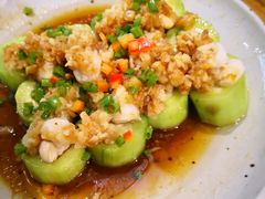 蒜蓉蒸丝瓜-潮粥荟·潮汕砂锅粥(朝阳大悦城店)