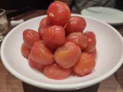蜜汁圣女果-将相和·海鲜蒸饺大连菜