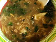 粗粮蛤喇疙瘩汤-开海·红岛海鲜虾水饺(石老人店)