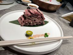 原味雪花牛肉-木守西溪溪隐餐厅