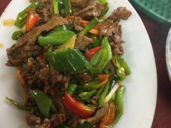 青椒炒牛肉-清水湖度假村(罗浮山美食地标店)