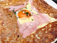 巴黎火腿鸡蛋芝士蘑菇可丽饼-RAC BAR(安福路店)