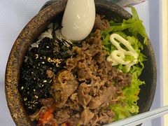 烤牛肉石锅拌饭-北大家园食堂