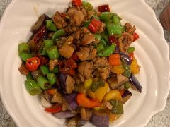 茄子肉丁小公鸡双拼拌面-文三里屯面馆(三里屯店)