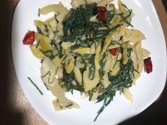 沙葱拌脆笋-福茂源横山铁锅羊肉(牡丹园店)