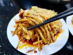 拌黄花菜-李刚鸡西刀削面