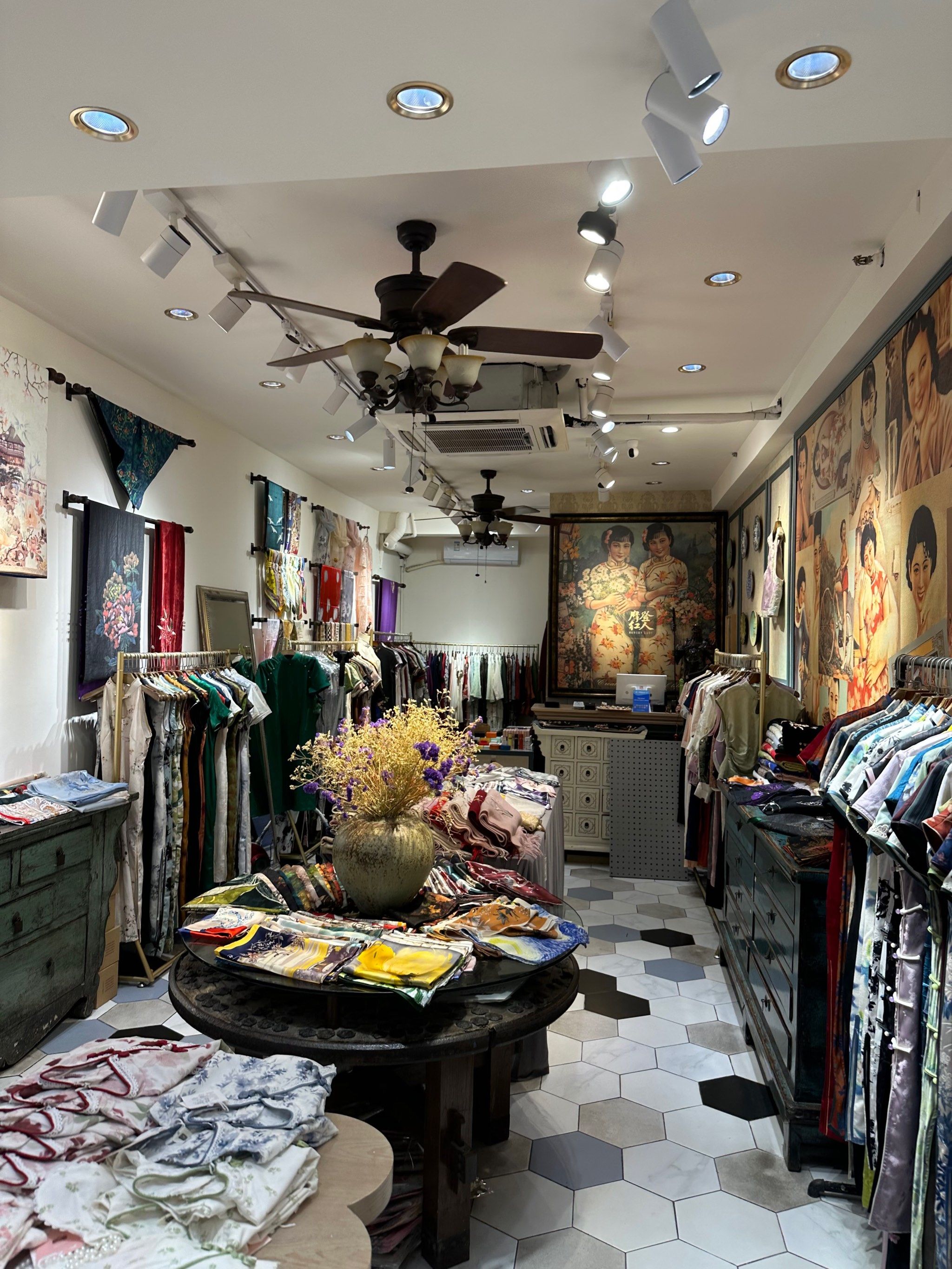 田子坊的旗袍店