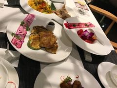 咖喱时蔬配手抓饼-若蘭慈·无国界素食料理(欢乐海岸店)