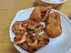 虾饼-思北花生汤