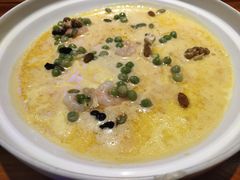 咸蛋黄虾仁蒸蛋-尚岛私房菜(西方巷店)