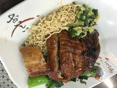 烧鸭葱油捞丁-兰芳园(上环店)