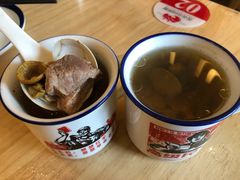 姬松茸文蛤土猪汤-莲花公园煎蟹(总店)