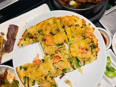 海鲜薄饼-阿里郎韩国料理