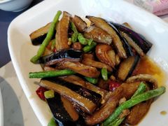 长豆茄子煲-老知青·铁锅炖(集美万达店)