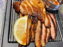 炭烧秘制猪颈肉-simply thai天泰(世纪汇店)