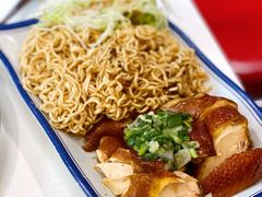 香葱玫瑰鸡捞丁面-食运茶餐厅(文化宫店)