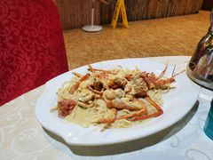 芝士伊面焗小青龙-崖口红树林海鲜餐厅