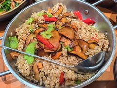牛肝菌炒饭-老滇山寨•云南特色菜•地方菜•民族风情歌舞表演(金碧店)