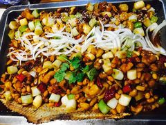 双拼口味宫保鸡丁烤鱼-锦尚阁烤鱼•天津菜(宣武门胡同店)