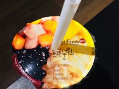 黑糖珍珠鲜奶-鲜芋仙(南开大悦城店)