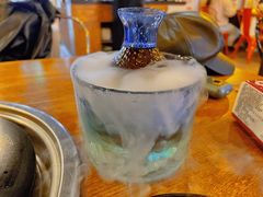 黑加仑子烧酒-包装马车·韩国料理·포장마차