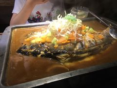 -探鱼·鲜青椒爽麻烤鱼(三水广场店)