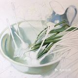 🌵一组超写实的水彩静物绘画步骤！