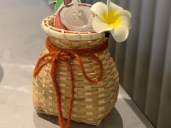 竹篓椰子水-沿江海南菜·文昌鸡祖师爷(大东海店)