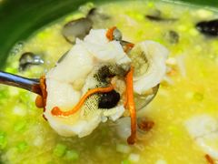 高汤脆米浸桂花鱼-轩记海鲜餐厅·四十五年老字号·经典粤菜(西区彩虹店)