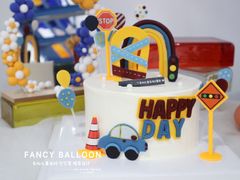 -卡比儿童蛋糕·心意定制·低脂零卡糖动物奶油FancyBALLOON(滨海店)