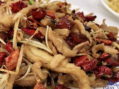 干煸鱿鱼-庆山饭店·海鲜饺子家常菜(北戴河黑石路店)