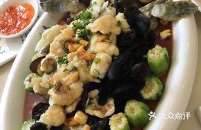 Steamed Stone Bass with Special Flavor