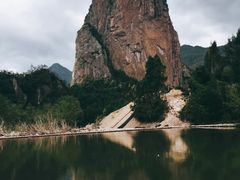-楠溪江石桅岩