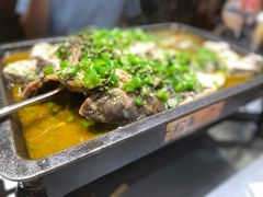 鲜青椒烤鱼-探鱼·鲜青椒爽麻烤鱼(银泰城店)