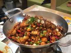 干锅牛蛙-川人川菜馆·小龙虾·鲜虾现做(黄山路店)