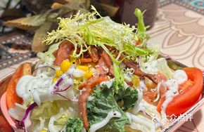 Bacon Fresh Mixed Vegetable Salad