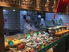 自助取餐区-松沪名灶·豆浆鱼头·新上海菜(飞航吾悦广场店)